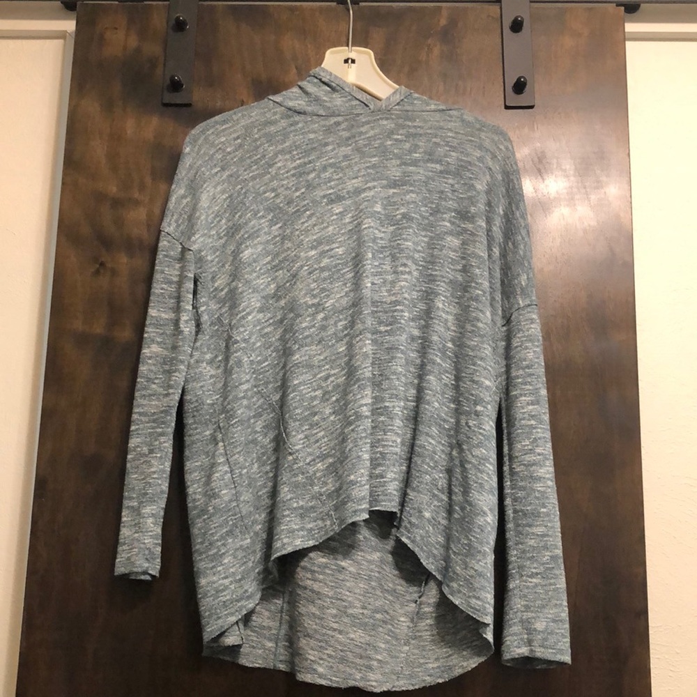 American Eagle Soft & Sexy Plush Hoodie - Heathered Teal